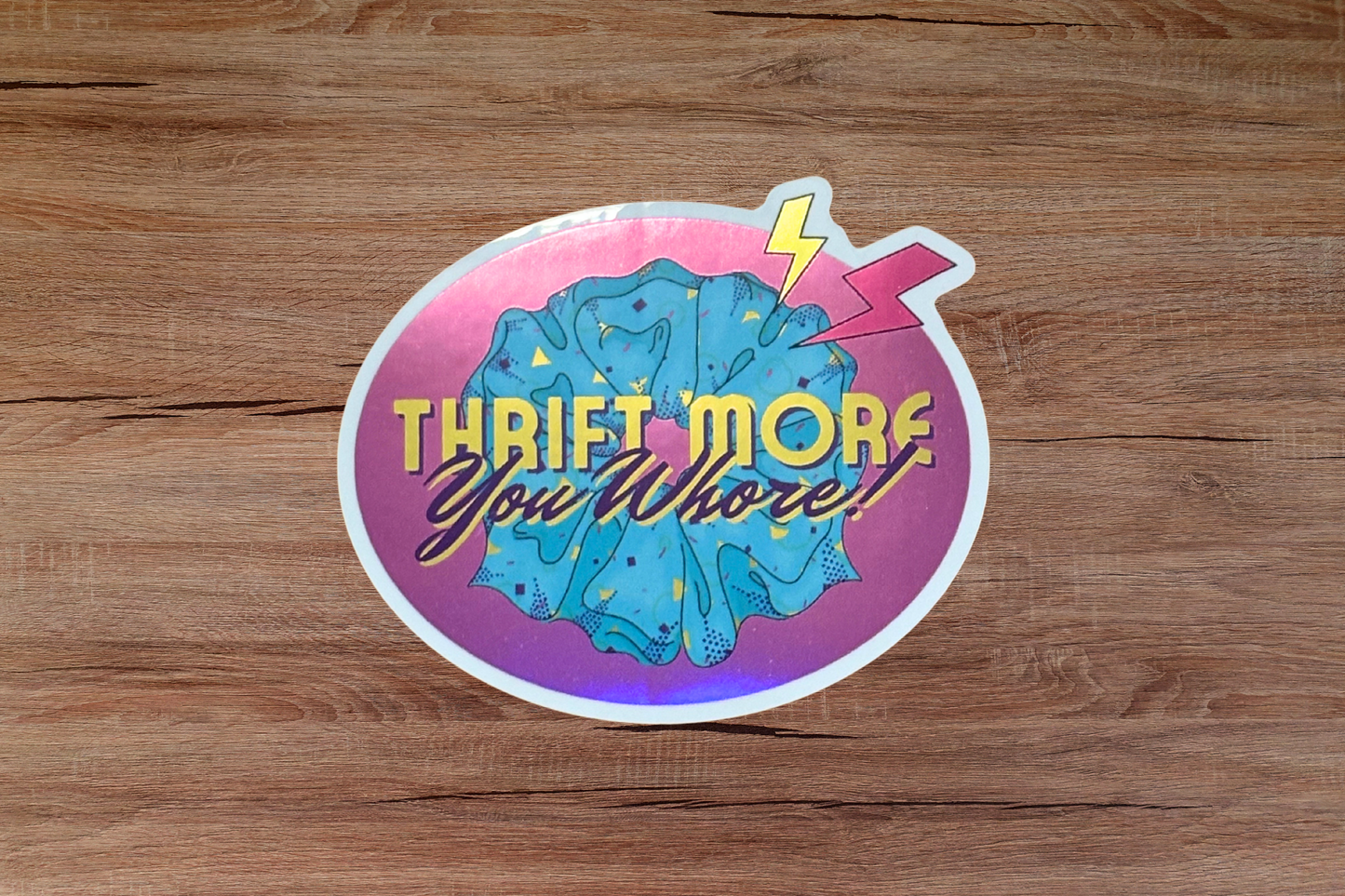 Sassy Stickers for Feisty Friends | Thrift-Themed Stickers