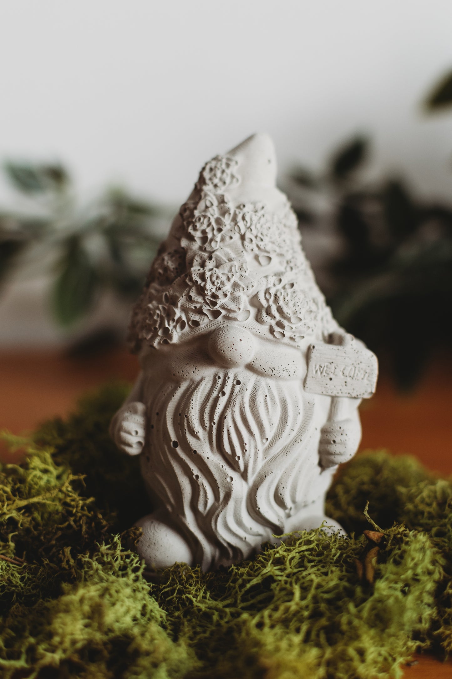 Paint Your Own Gnome Kit: Handmade Concrete Decor Activity Kit