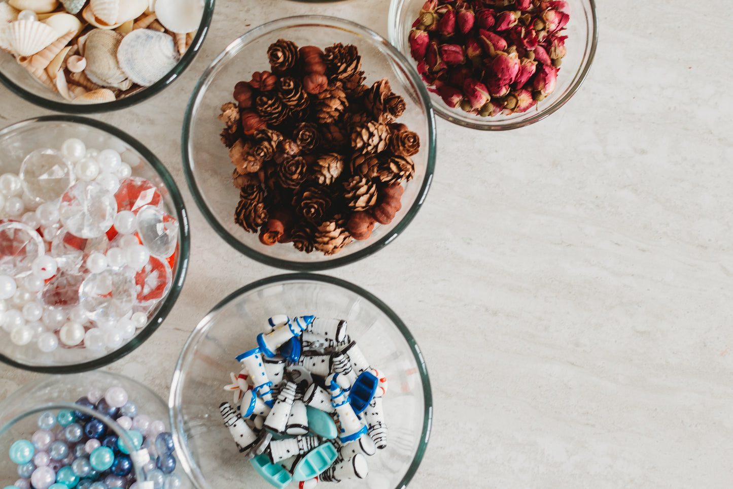 DIY Mini Air Plant Terrarium Kit: Build Your Own Mini Glass Ornament Decor