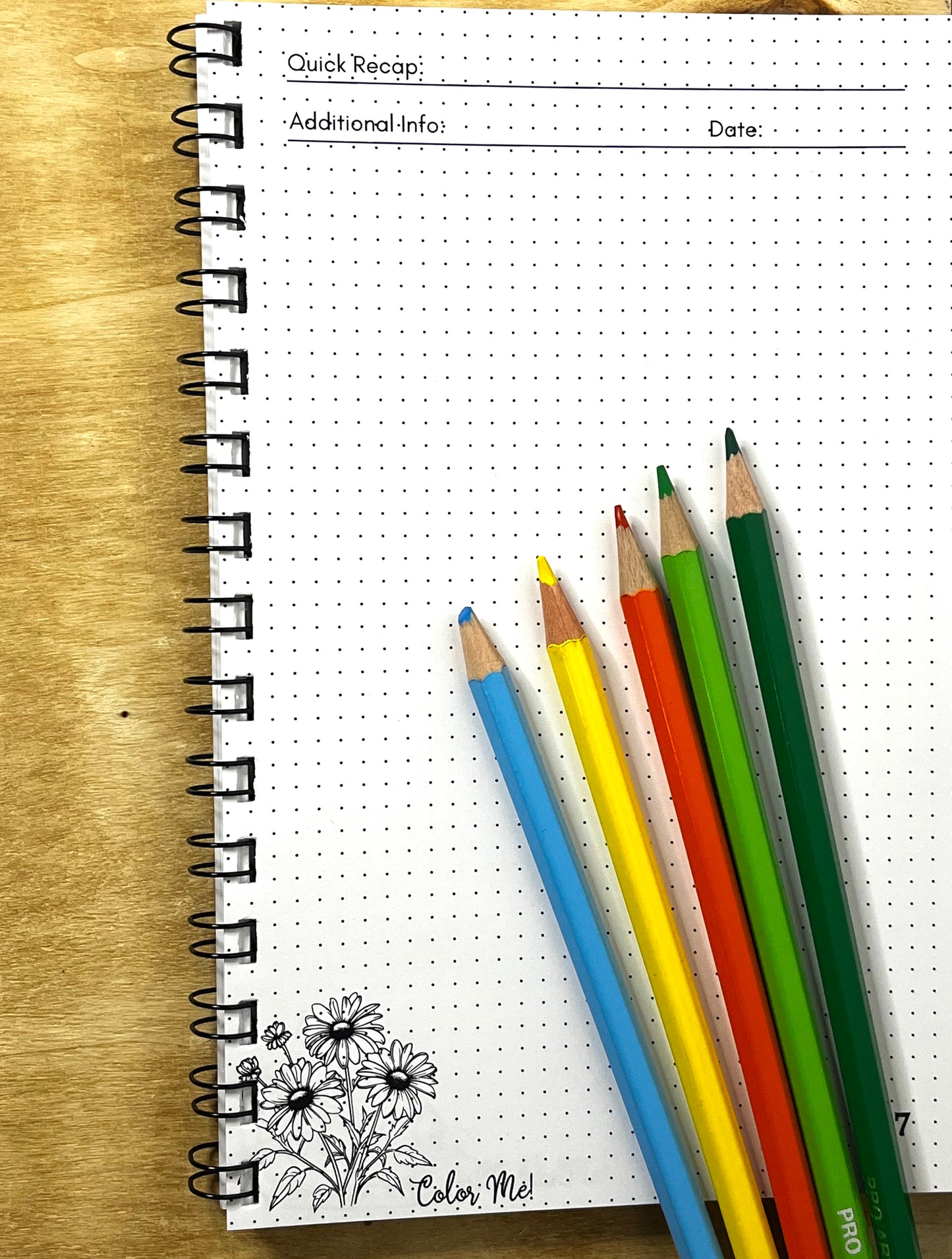 The "What Page Was That On Again?" Journal | An Index Journal with Coloring Content