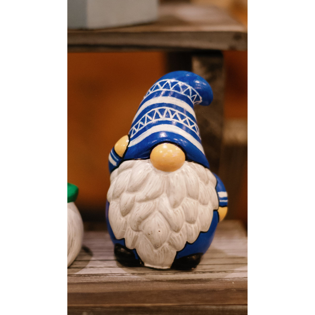 Paint Your Own Gnome Kit: Handmade Concrete Decor Activity Kit