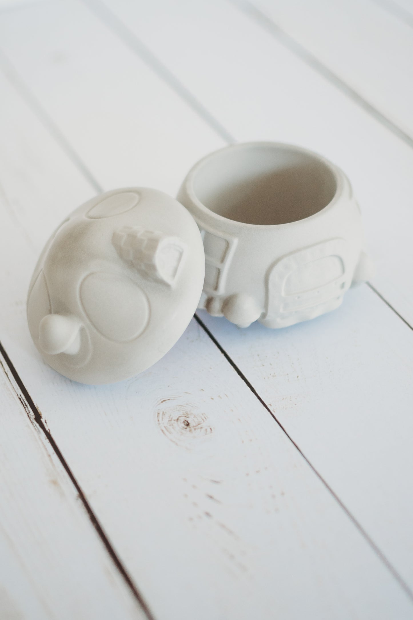 Paint Your Own Mushroom Kit: Handmade Concrete Decor Activity Kit