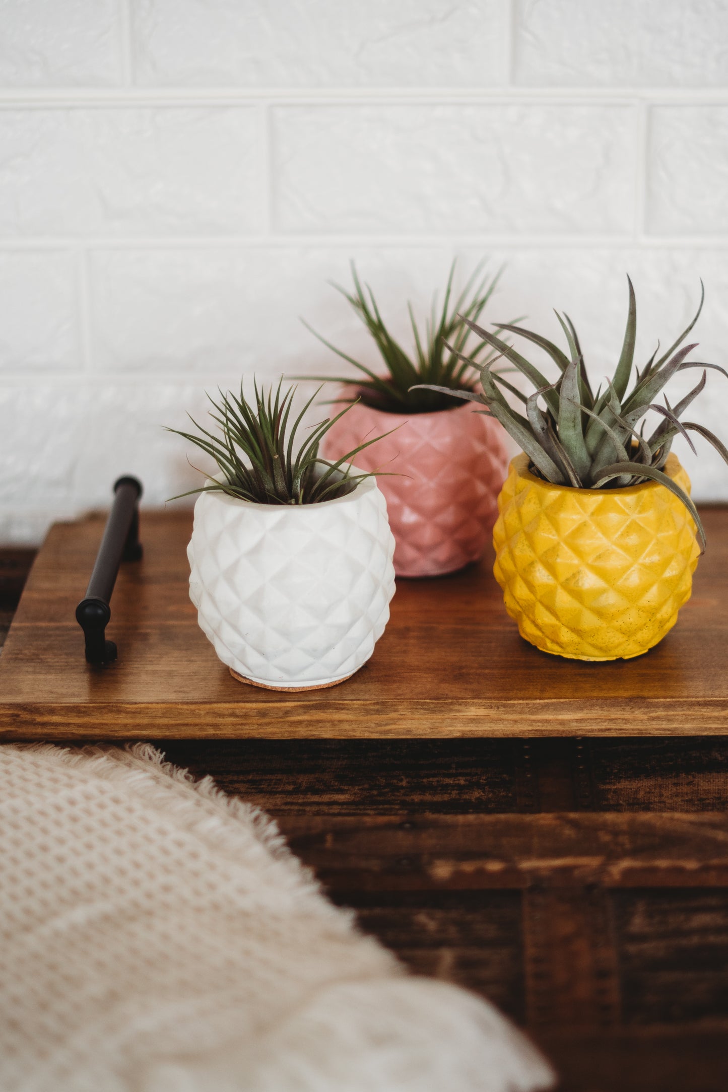 Handmade Pineapple Decor | Pineapple Concrete Container | Pineapple Planter