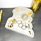 Handmade Fashionista Jewelry Tray | Concrete Dish | Trinket Coaster